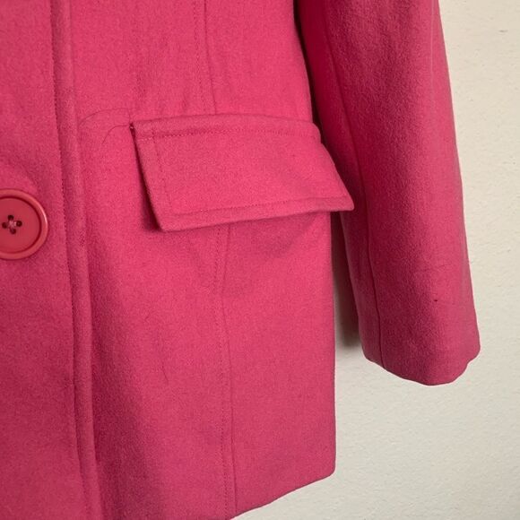 Delia’s Y2K Pink Pea Coat - Picture 9 of 10